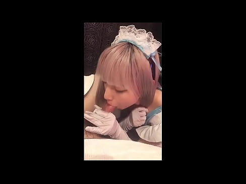 ❤️ Japoniako idoloa [mayuka], neskame frantsesaren mozorroa, 1. zatia, putzua eta ukenduarekin jerk off Porno gugan ❌❤